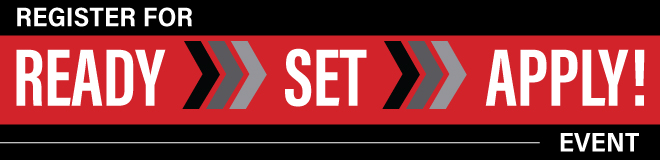 Register for Ready >>>Set>>>Apply! Event